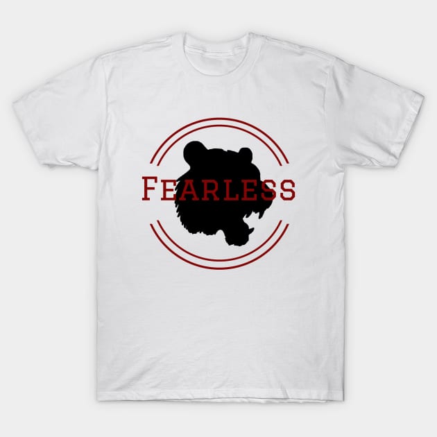 Fearless, bold, brave, adventure shirt T-Shirt by SkeptSouls